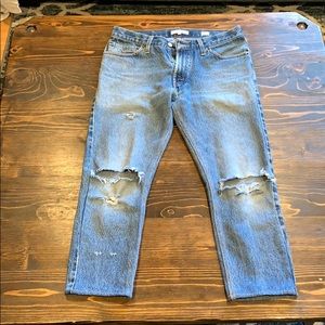 Levi’s Re/Done 25 distressed